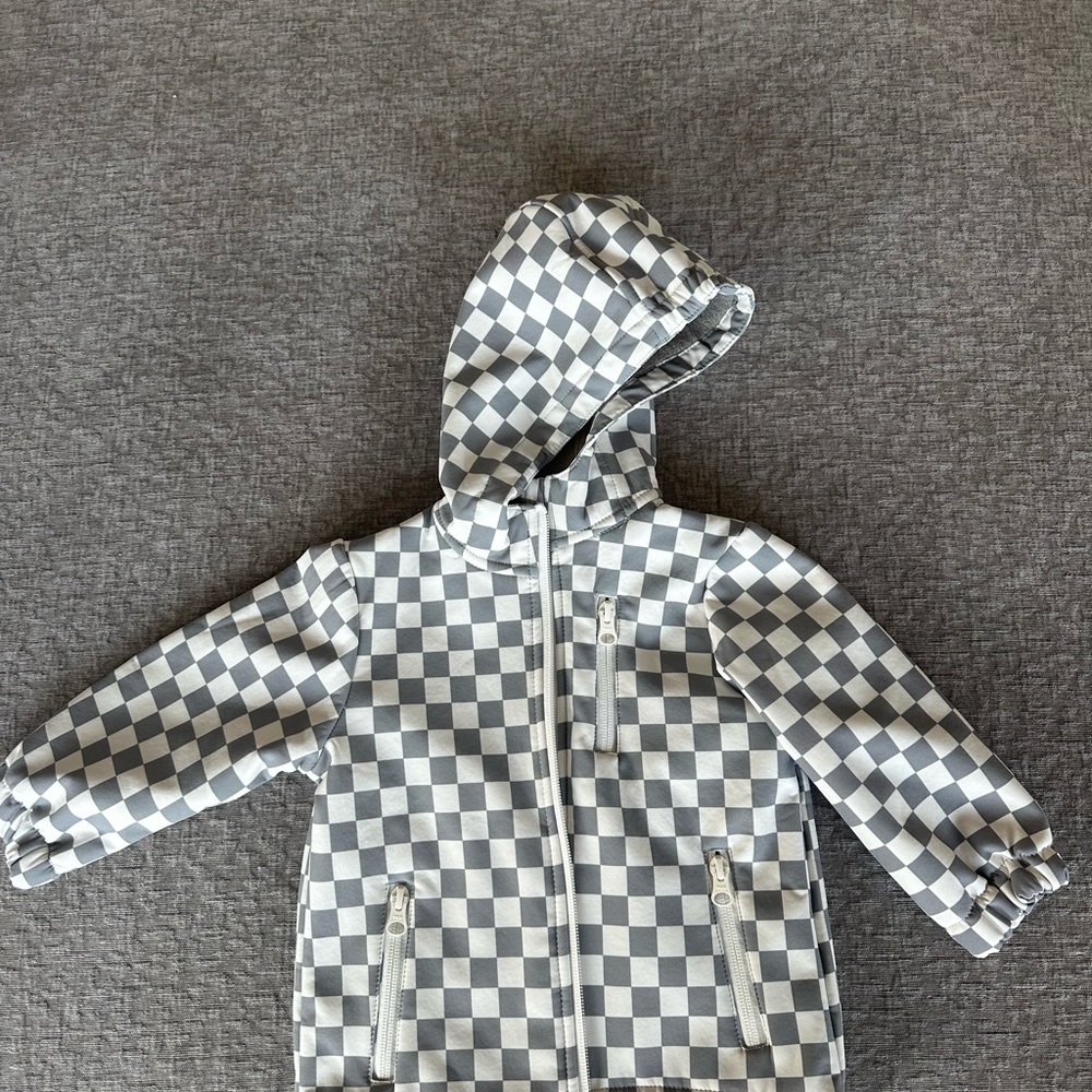 Gray Fleece Jacket for Toddlers